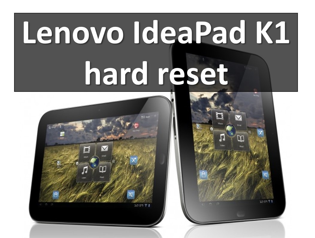 Lenovo ideapad k1 сброс настроек